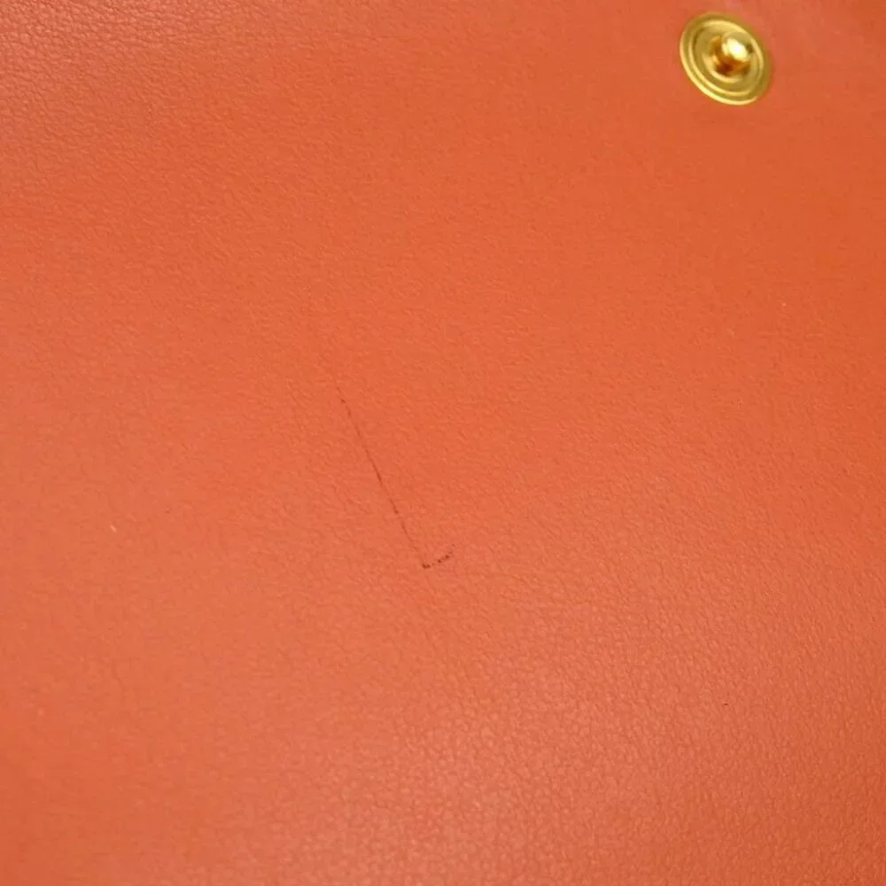 Authentic BURBERRY flap purse leather [Used] - Picture 8 of 12
